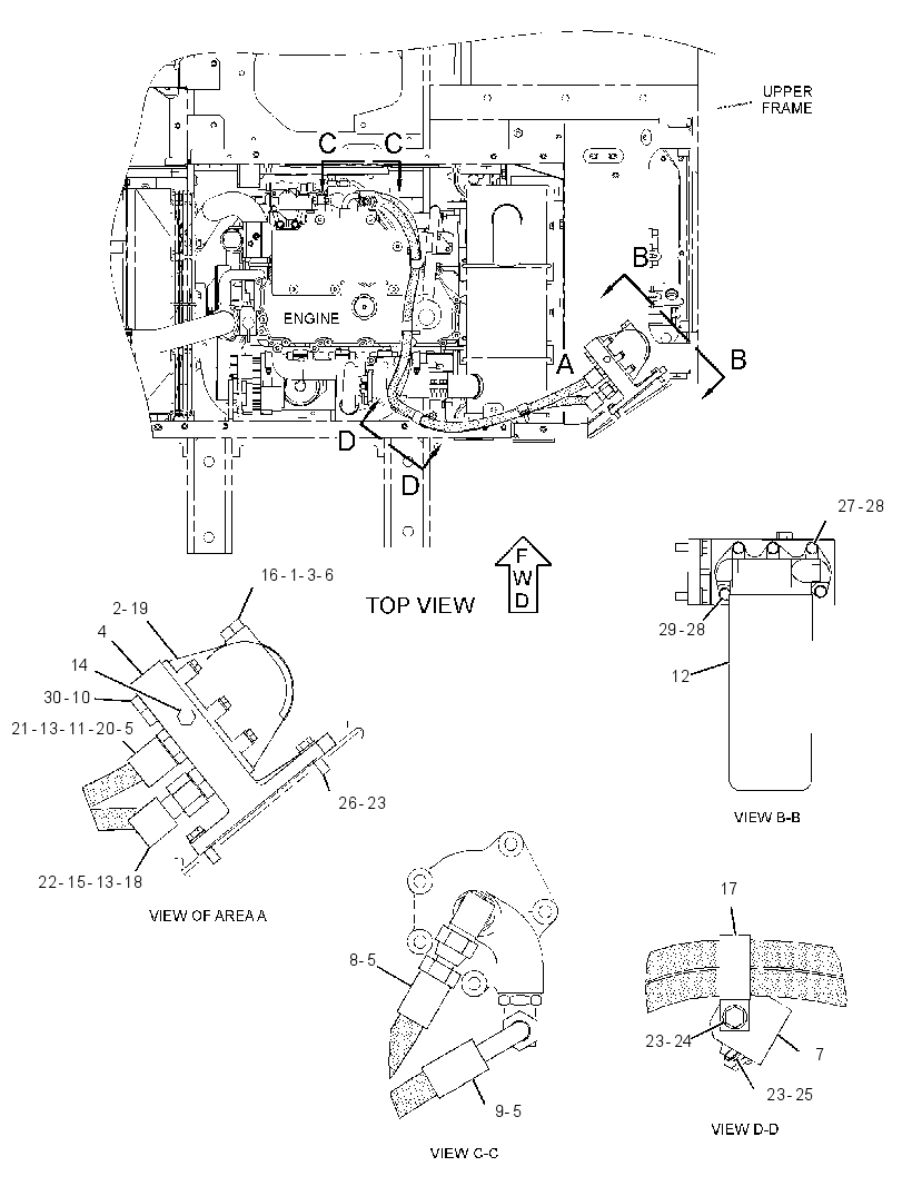FILTER & MTG GP-ENGINE OIL 3794449 CAT