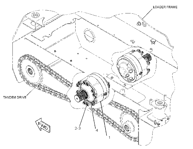 MOTOR & MTG GP-HYDROSTATIC 3704197 CAT