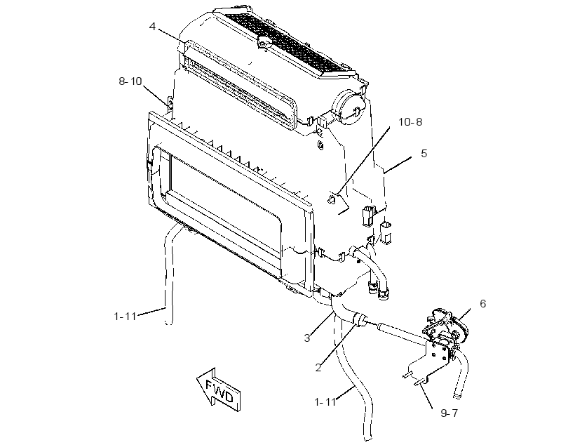HEATER & AIR CONDITIONER GP 3420190 CAT