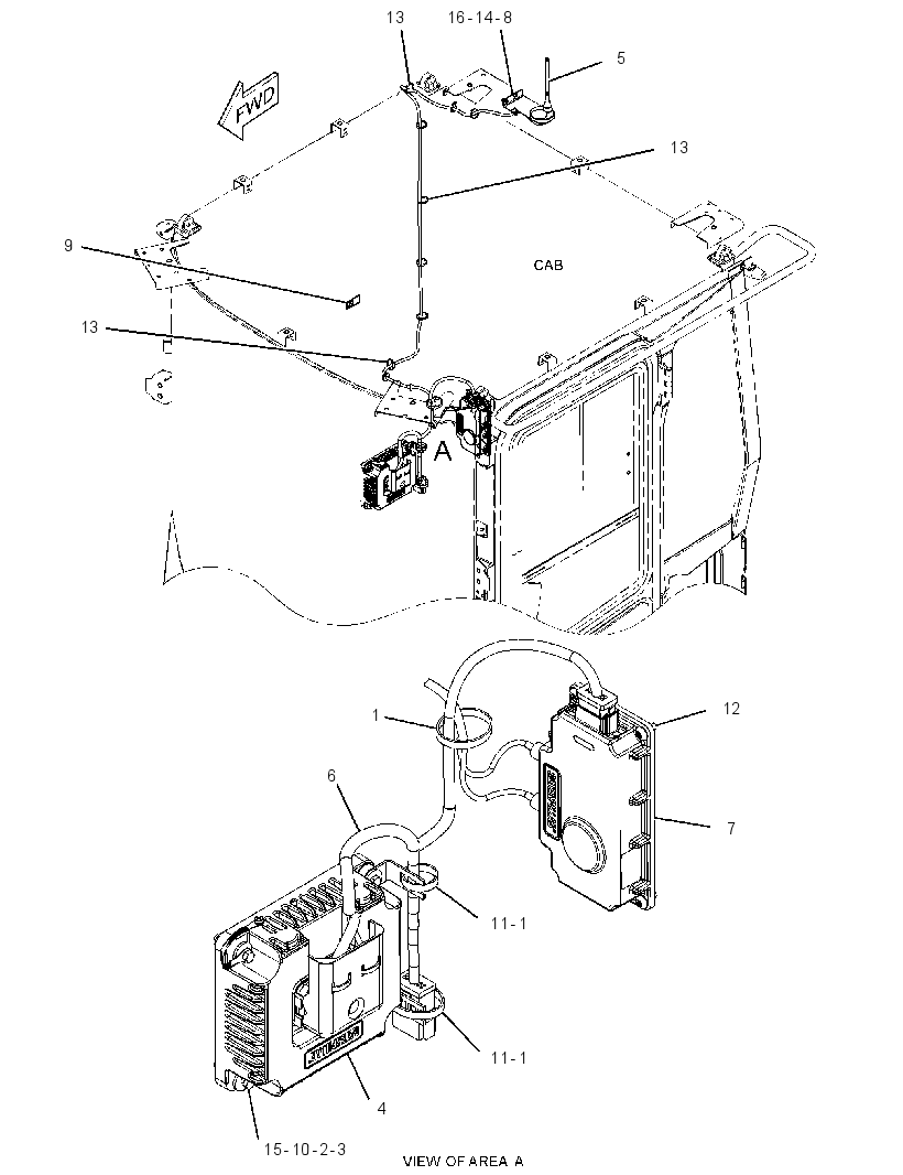 KIT-COMMUNICATION 3707005 CAT