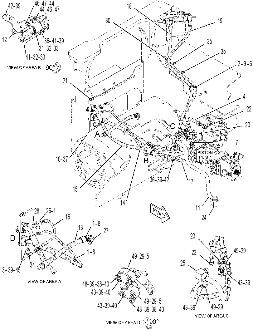 LINES GP-WINCH 3472626 CAT