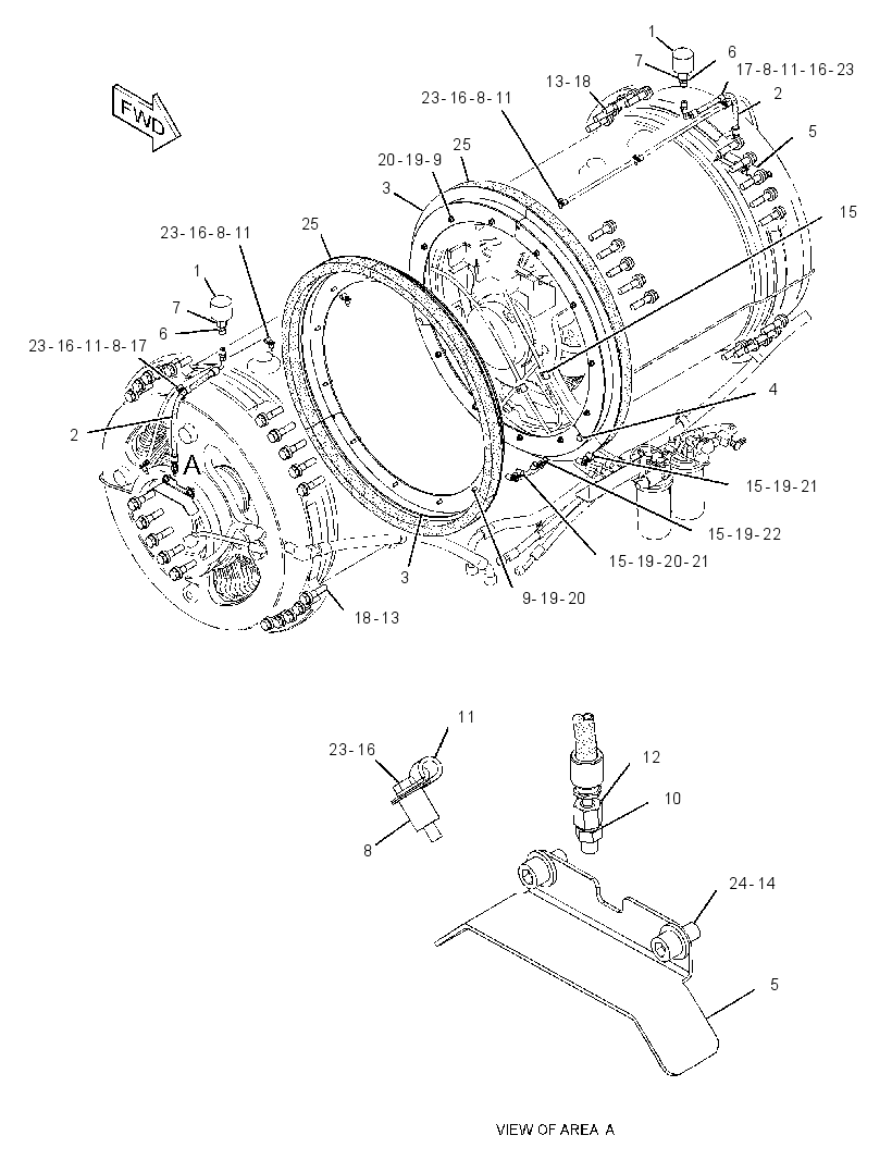 MOUNTING GP-ELECTRIC MOTOR 2845878 CAT
