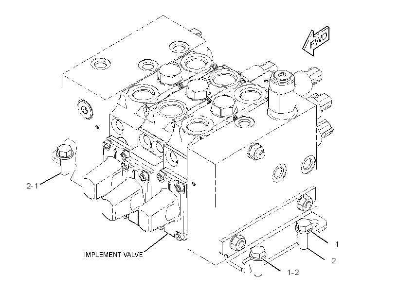 MOUNTING GP-BANK VALVE 3336906 CAT