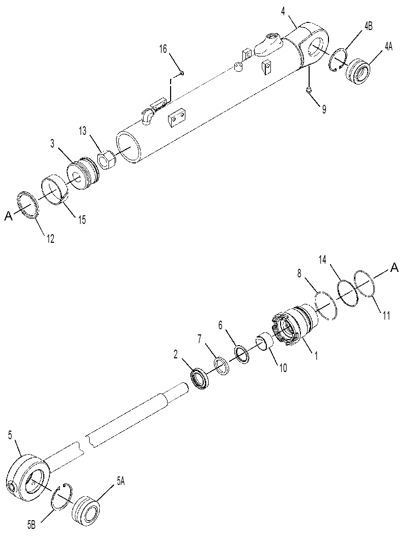 CYLINDER GP-ANGLING 3649335 CAT