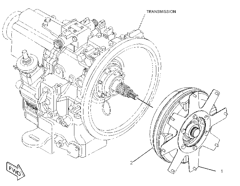 TORQUE CONVERTER AR 3590403 CAT