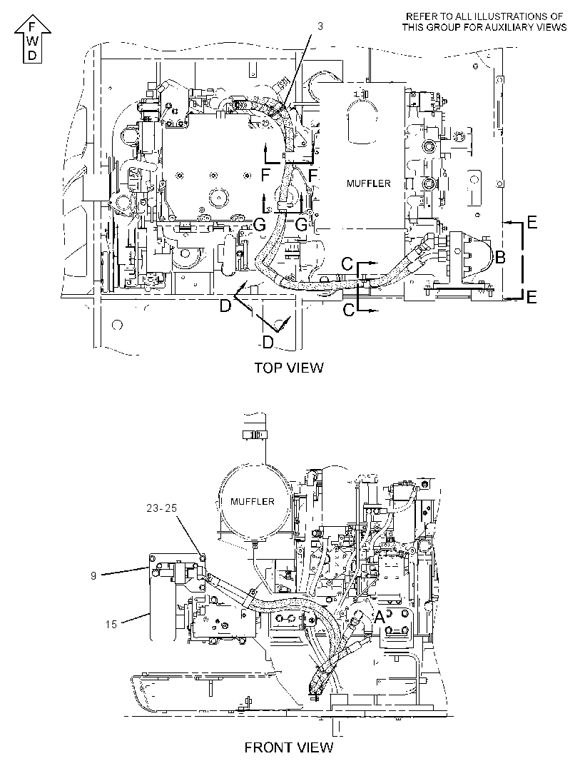 FILTER & MTG GP-ENGINE OIL 3794455 CAT