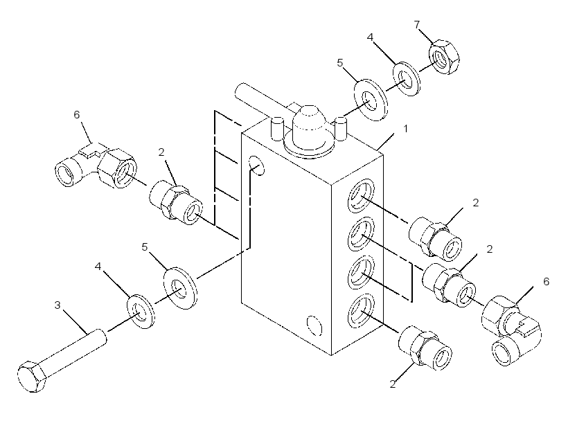 MANIFOLD & MTG GP-HYDRAULIC 3792892 CAT