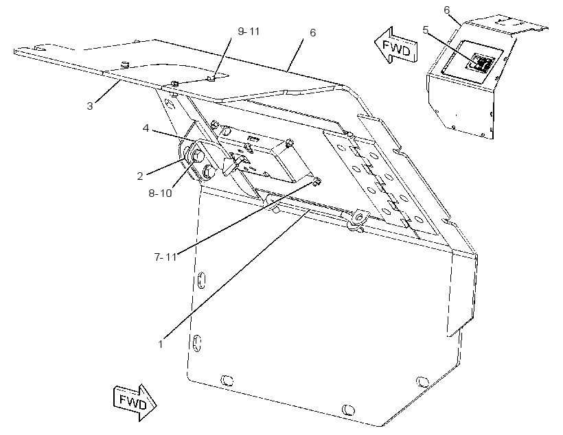 COVER GP-BATTERY 3691292 CAT