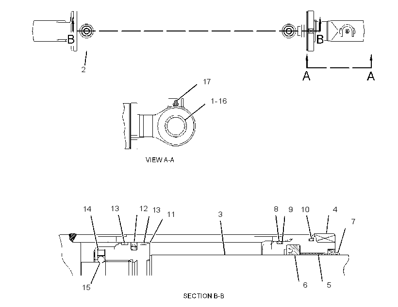 CYLINDER GP-SWING BOOM 3760171 CAT