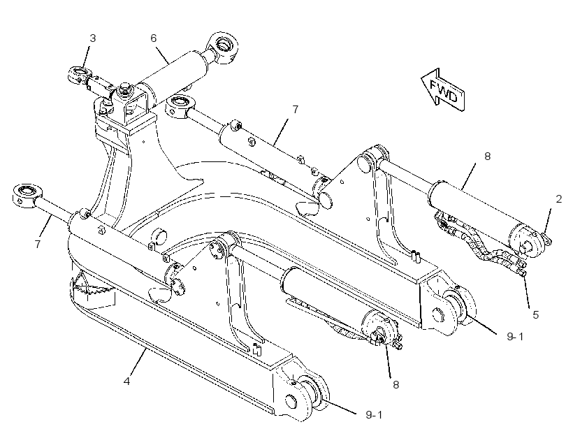 C-FRAME GP-POWER ANGLING 3582190 CAT