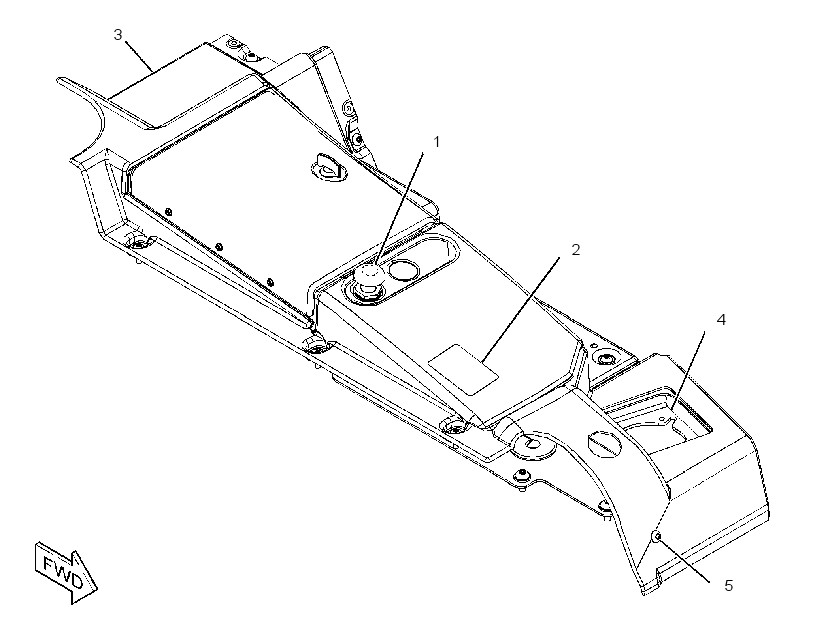 CONSOLE GP 3703770 CAT