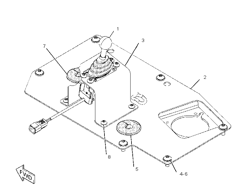 CONTROL & MOUNTING GP 3703765 CAT