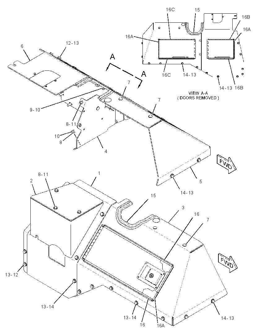 ENCLOSURE GP-PLATFORM 3691291 CAT