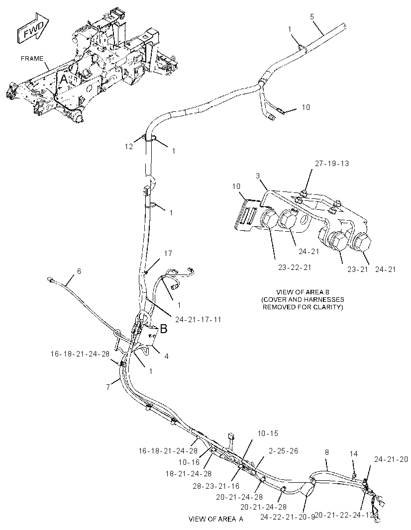 KIT-WIRING 3815608 CAT