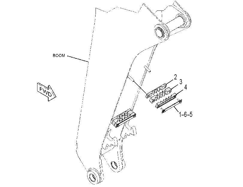 MOUNTING GP-LINES 3679721 CAT