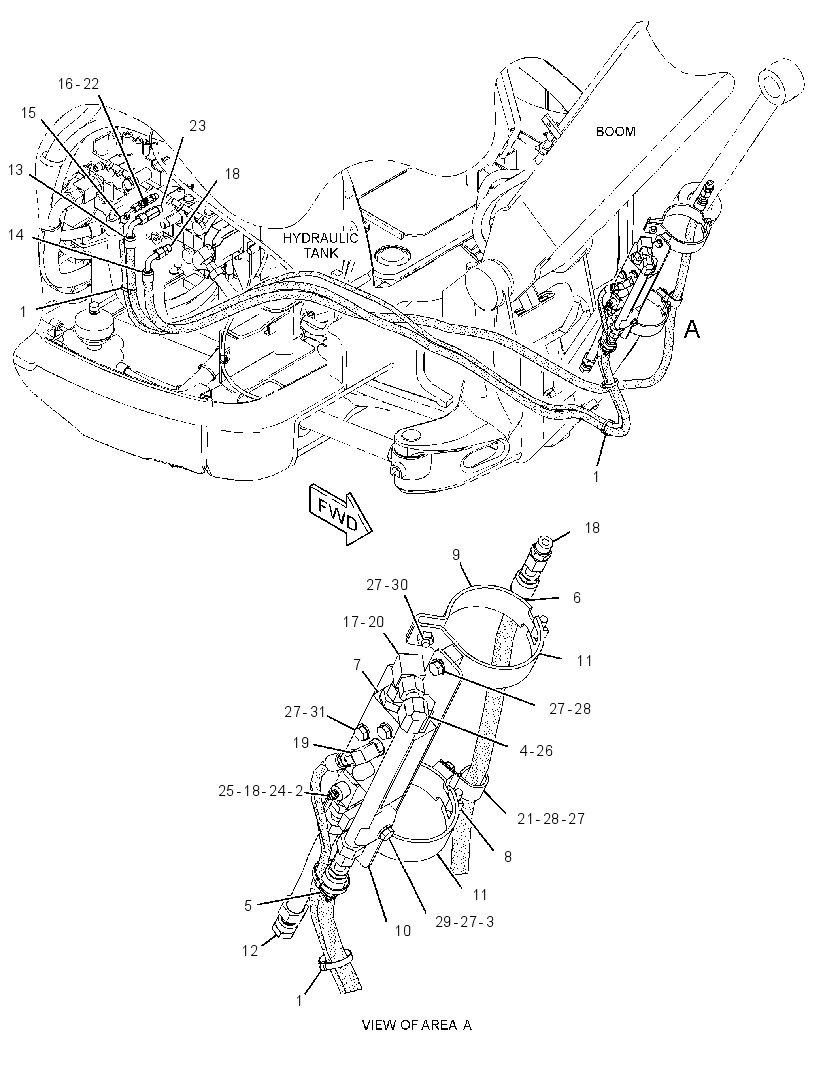 LINES GP-BOOM CHECK VALVE 3794672 CAT