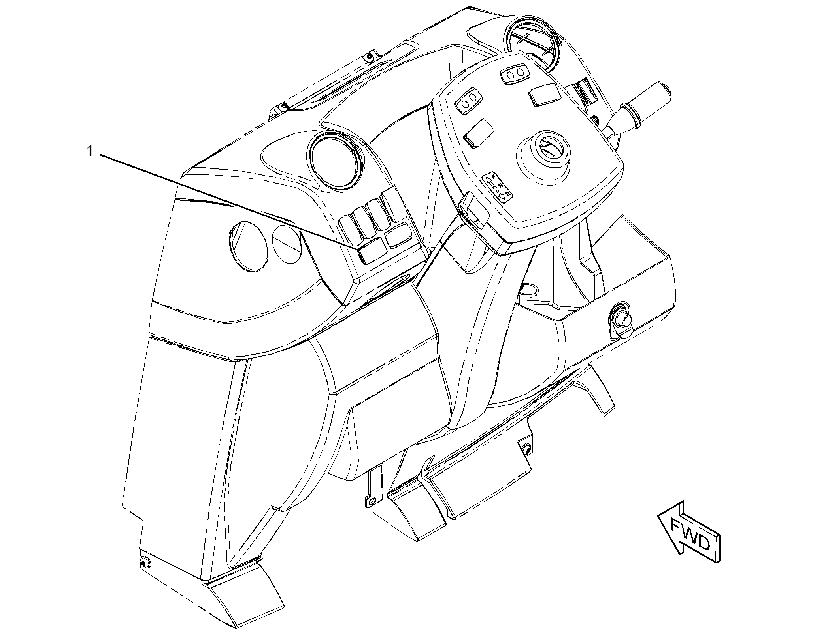 SWITCH GP-ALL WHEEL DRIVE 3315456 CAT