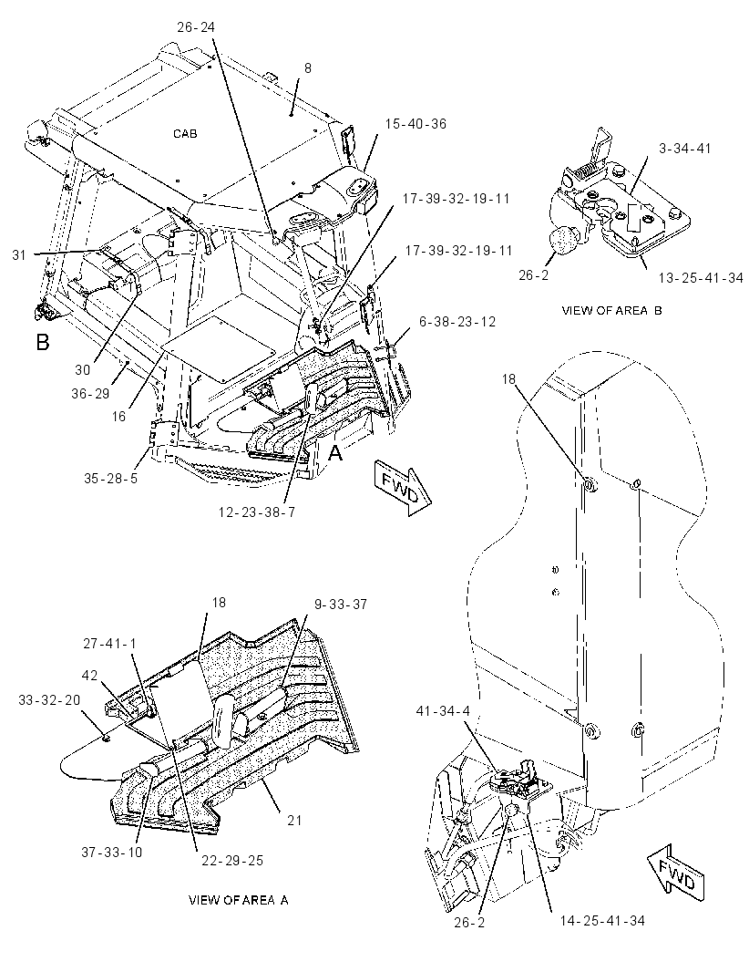 INSTALLATION GP-CAB 3433568 CAT
