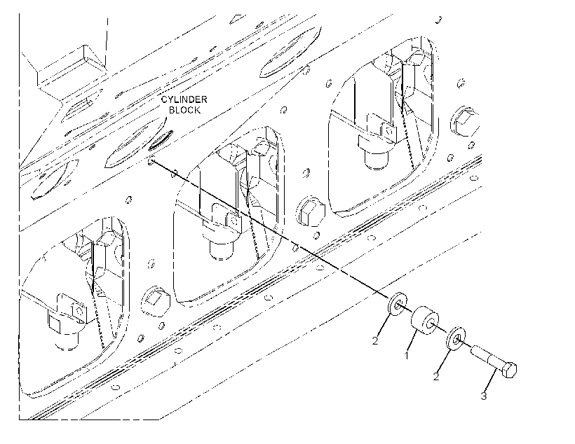 FASTENER GP-ENGINE 3653127 CAT