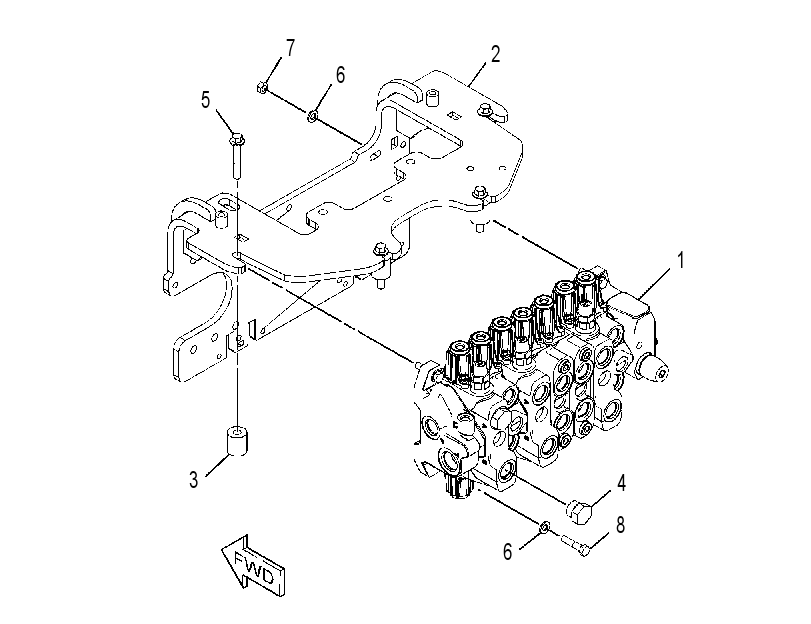 VALVE & MTG GP-BANK 3379711 CAT
