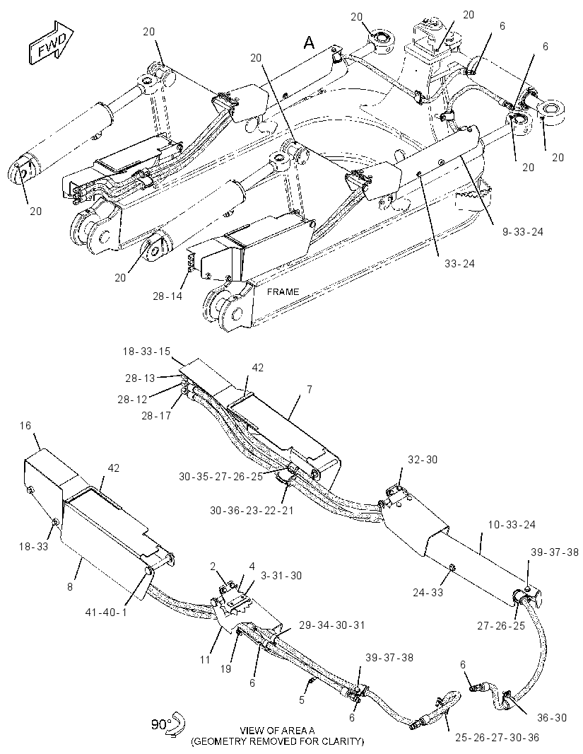 LINES GP-ANGLE & TILT 3625374 CAT