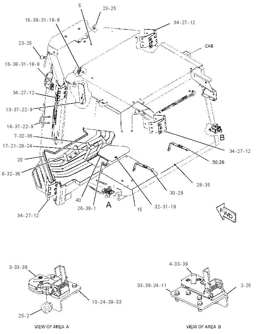 INSTALLATION GP-CAB 3433569 CAT