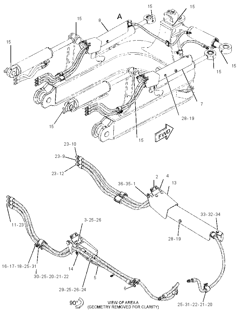 LINES GP-ANGLE & TILT 3614928 CAT