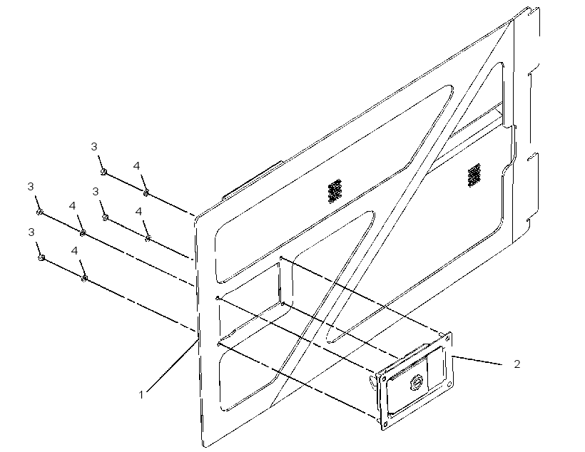 DOOR GP-HOOD 3502403 CAT