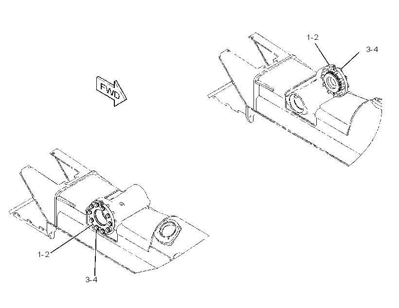 COVER GP-TRUNNION 3847386 CAT