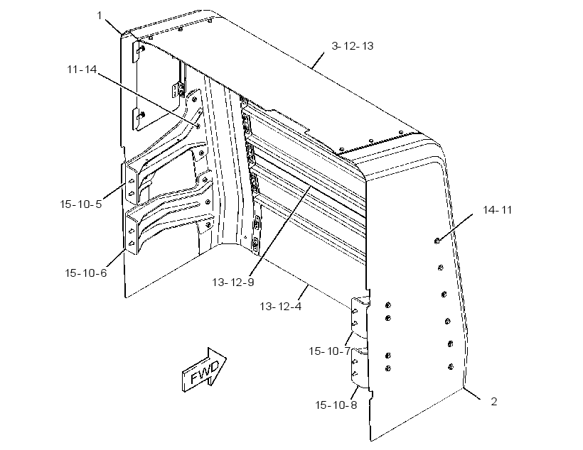 COWLING GP 3392260 CAT