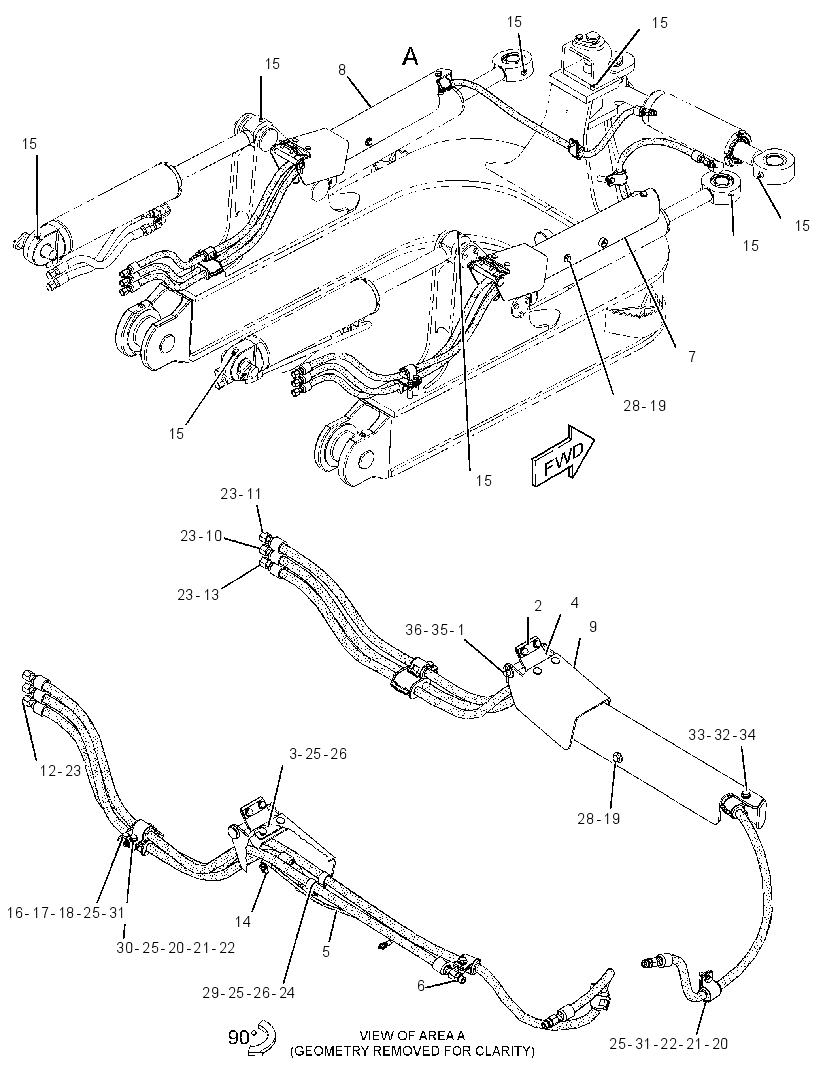 LINES GP-ANGLE & TILT 3614929 CAT