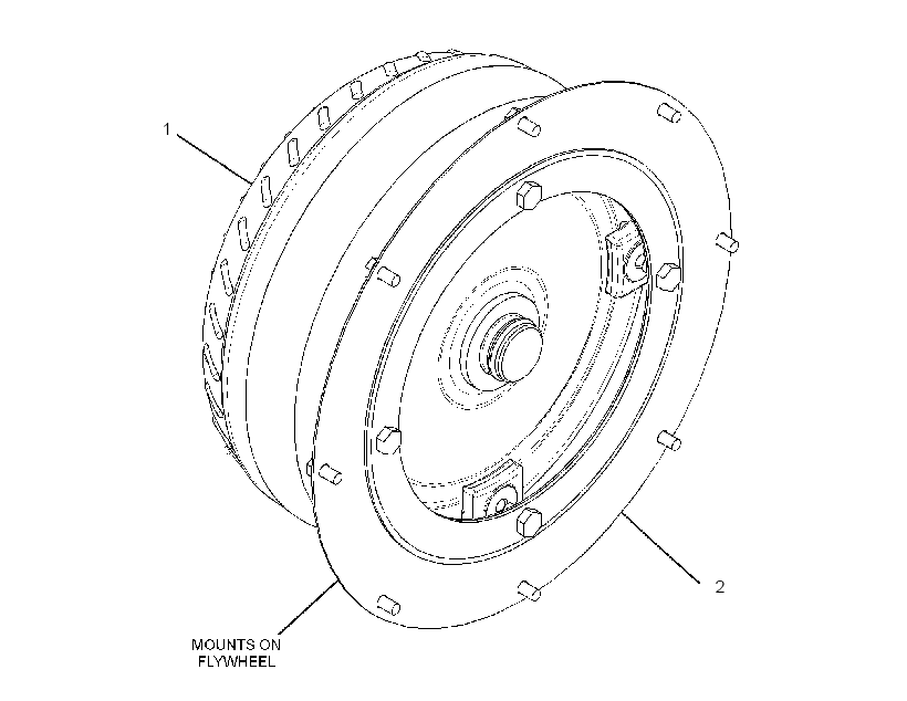 TORQUE CONVERTER AR 3590407 CAT