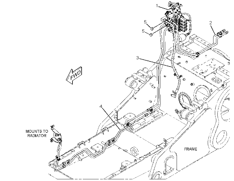 HYDRAULIC AR-4 VALVE 3516536 CAT