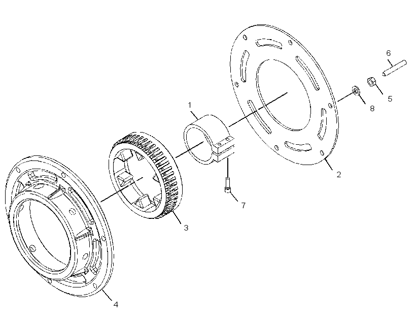 GEAR GP-SPEED SENSOR 3122836 CAT