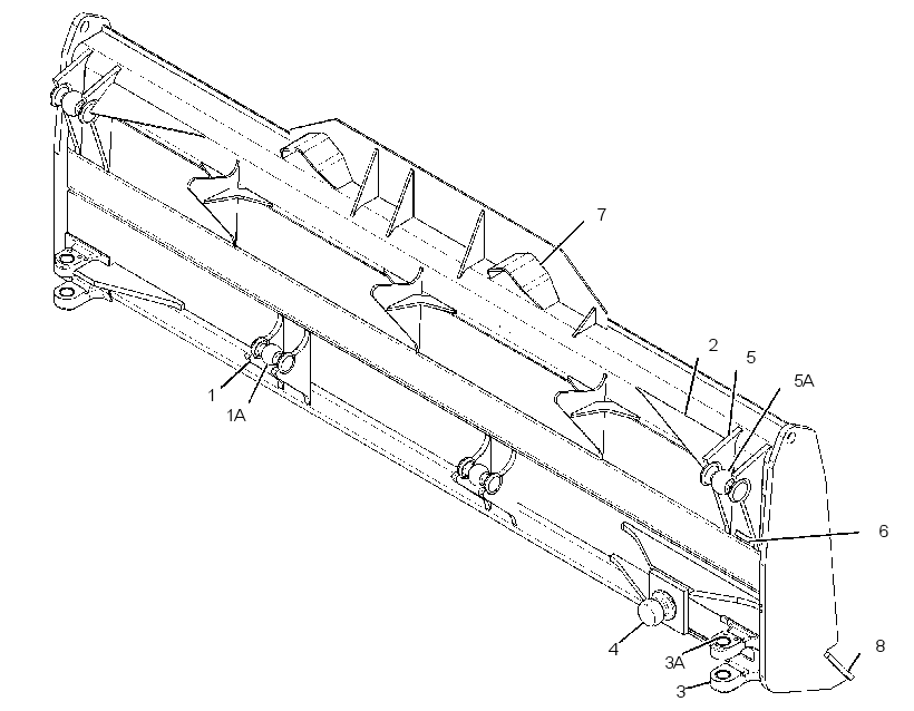 BLADE AS-STRAIGHT 3800969 CAT