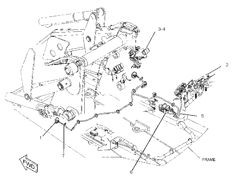 WIRING GP-LOAD CONTROL 3573246 CAT