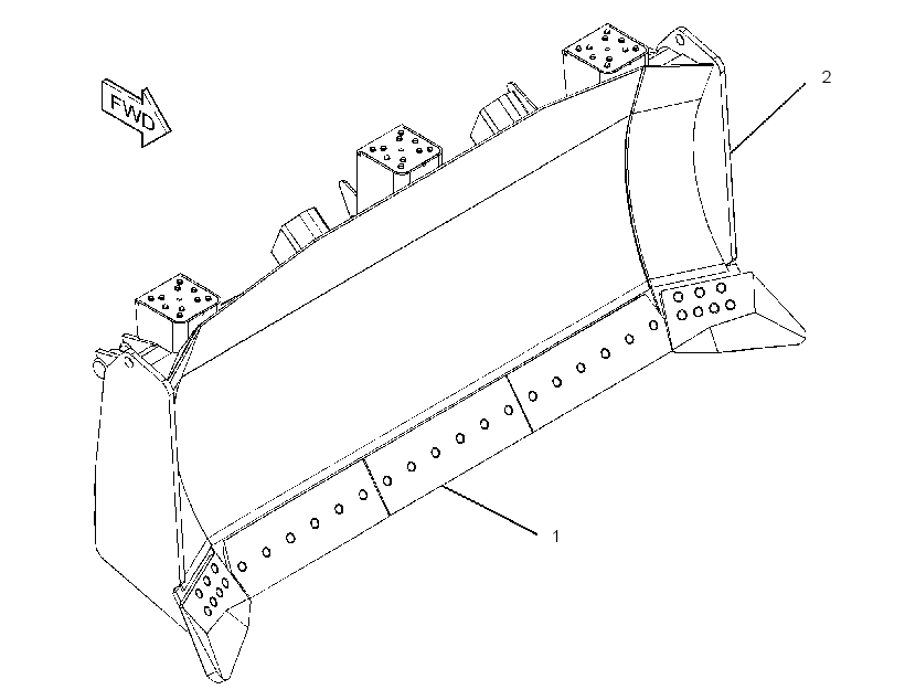 BLADE & EDGE GP-SEMI-UNIVERSAL 3793534 CAT