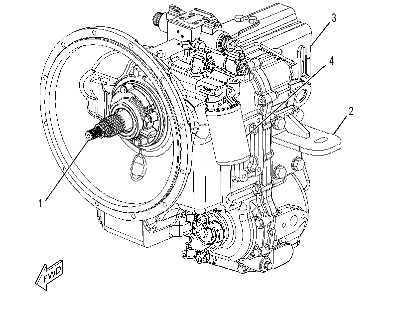 TRANSMISSION AR-DIRECT DRIVE 3590378 CAT