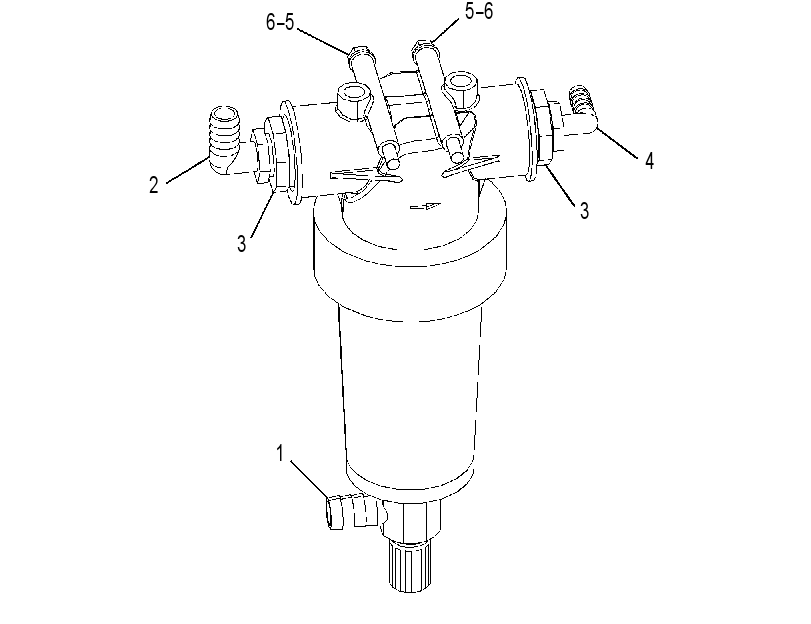 FILTER GP-WATER 3436063 CAT