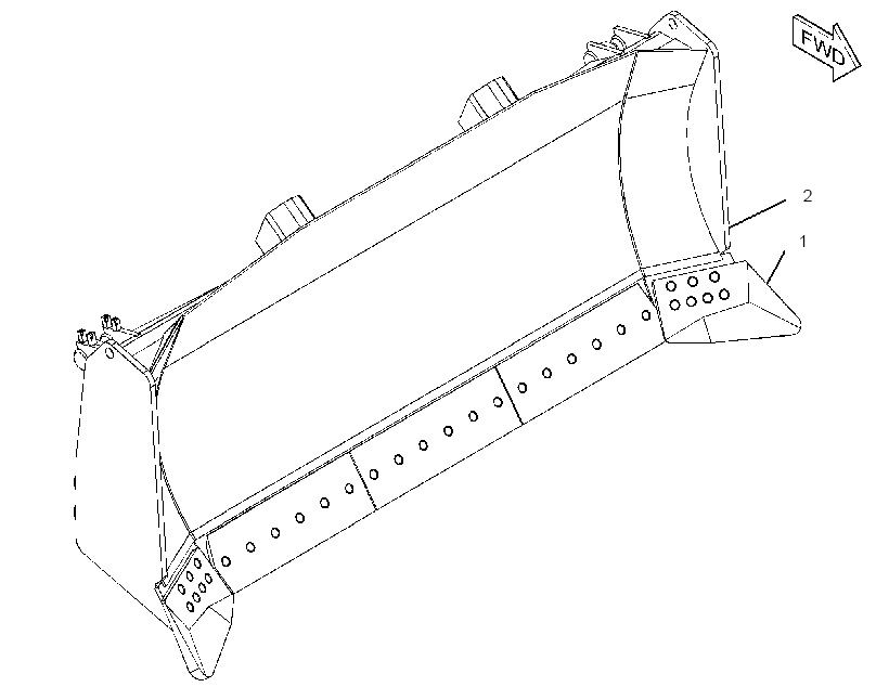 BLADE & EDGE GP-SEMI-UNIVERSAL 3655542 CAT
