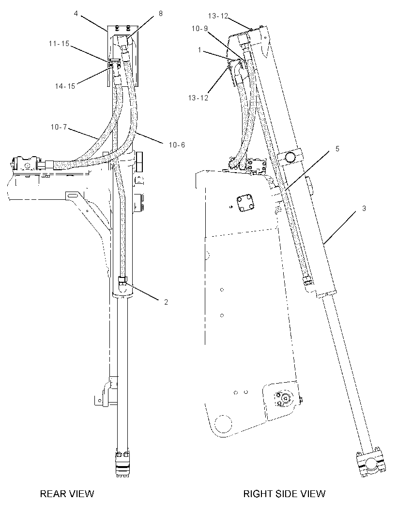 CYLINDER & LINES GP-LIFT 3739497 CAT