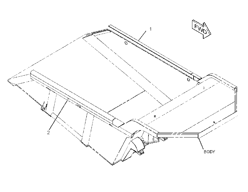 SIDEBOARD AS-BODY 3631520 CAT