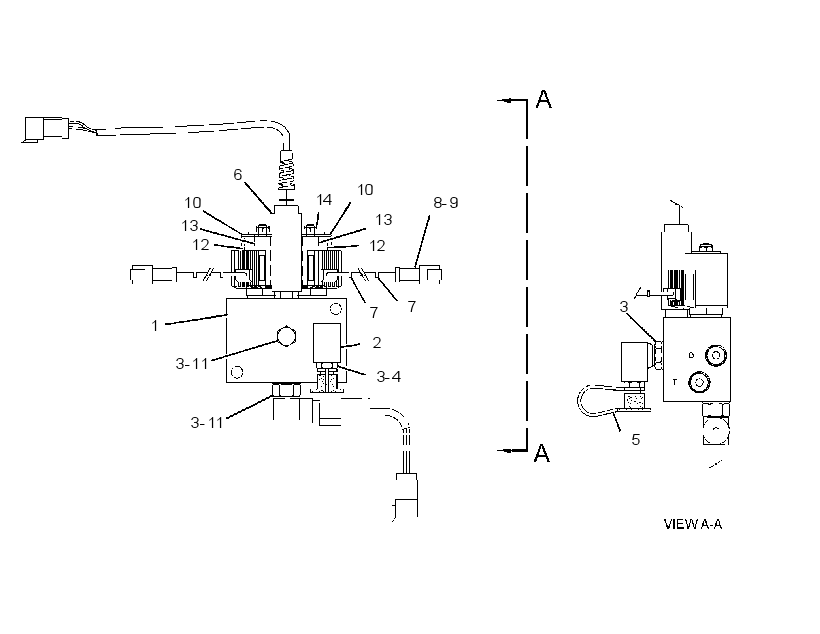VALVE GP-PARKING BRAKE 1563330 CAT