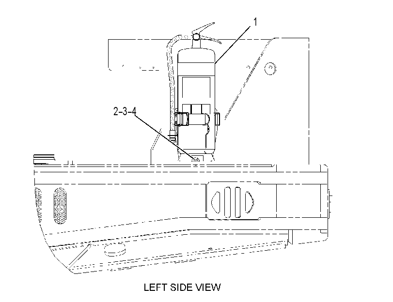 FIRE EXTINGUISHER GP 2366763 CAT