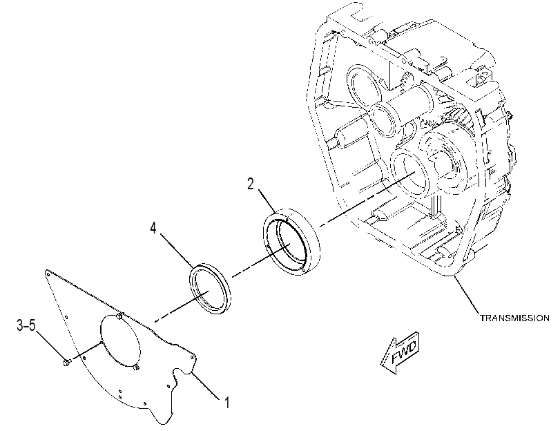 BAFFLE GP-OIL 3433418 CAT