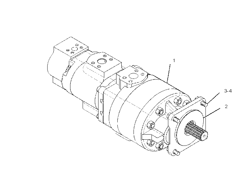 PUMP & MTG GP-BRAKE 2473749 CAT