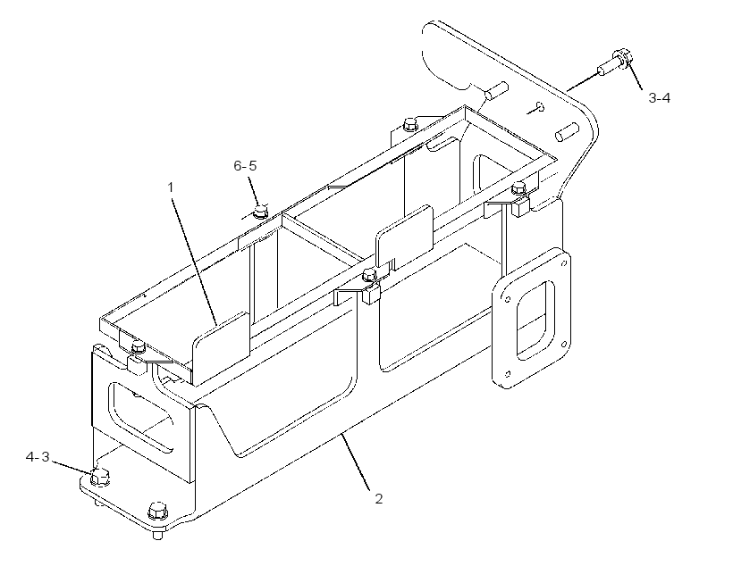 MOUNTING GP-BATTERY 2427255 CAT