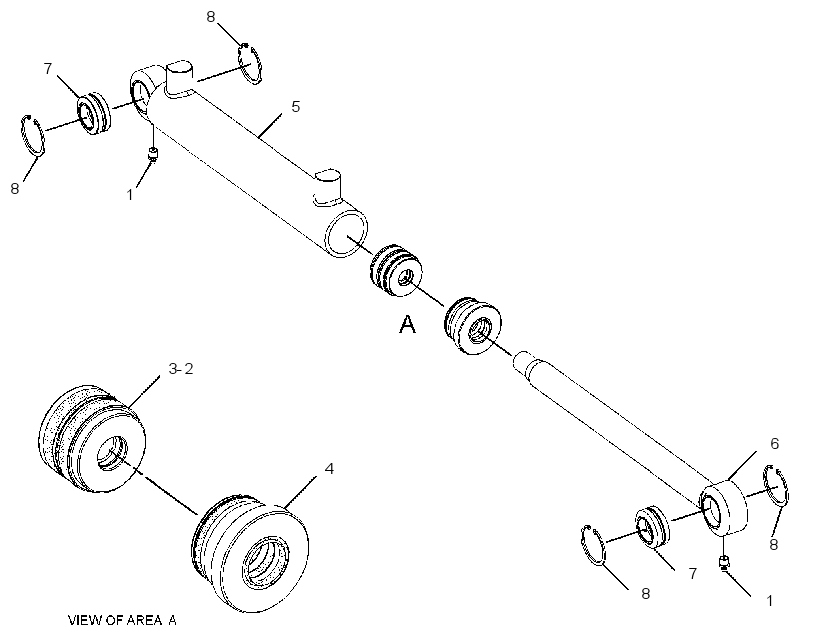 CYLINDER GP-BAIL 3728277 CAT
