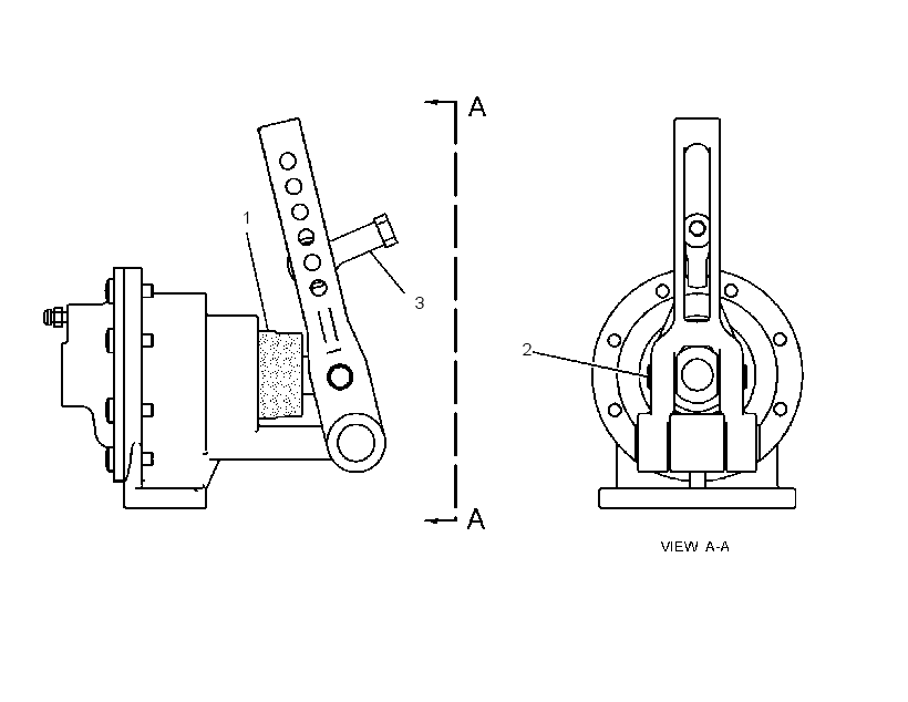 CYLINDER GP-SLAVE 1596170 CAT