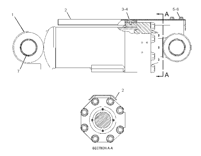 CYLINDER & SEAL GP-TILT 1877449 CAT